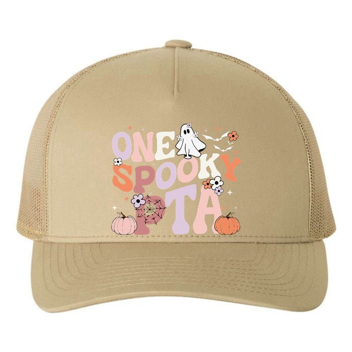 Cute One Spooky PTA Physical Therapy Assistant Halloween Yupoong Adult 5-Panel Trucker Hat