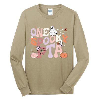 Cute One Spooky PTA Physical Therapy Assistant Halloween Tall Long Sleeve T-Shirt