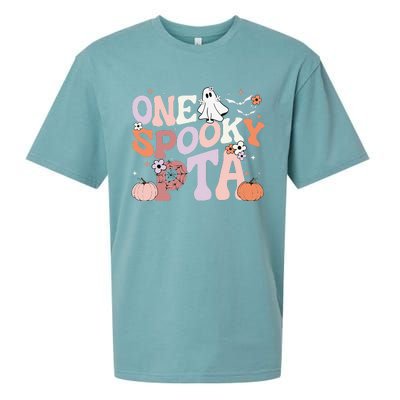 Cute One Spooky PTA Physical Therapy Assistant Halloween Sueded Cloud Jersey T-Shirt