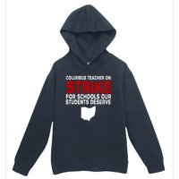 Columbus Ohio School Teachers On Strike Urban Pullover Hoodie