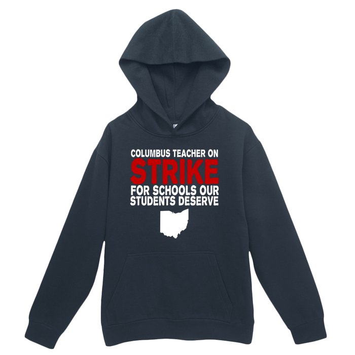 Columbus Ohio School Teachers On Strike Urban Pullover Hoodie