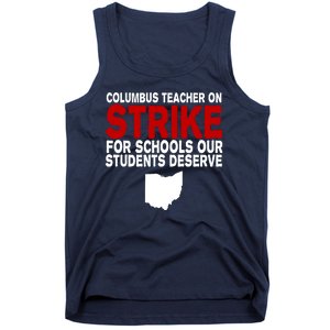 Columbus Ohio School Teachers On Strike Tank Top