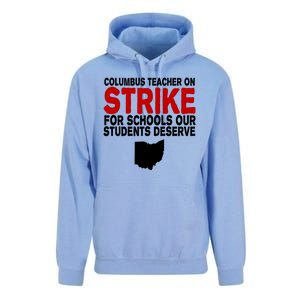 Columbus Ohio School Teachers On Strike Unisex Surf Hoodie