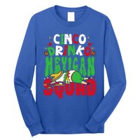 Cinco O Squad Mexican Fiesta Funny Cinco De Mayo Gift Long Sleeve Shirt