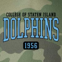 College Of Staten Island Dolphins Est. Date Legacy Tie Dye Trucker Hat