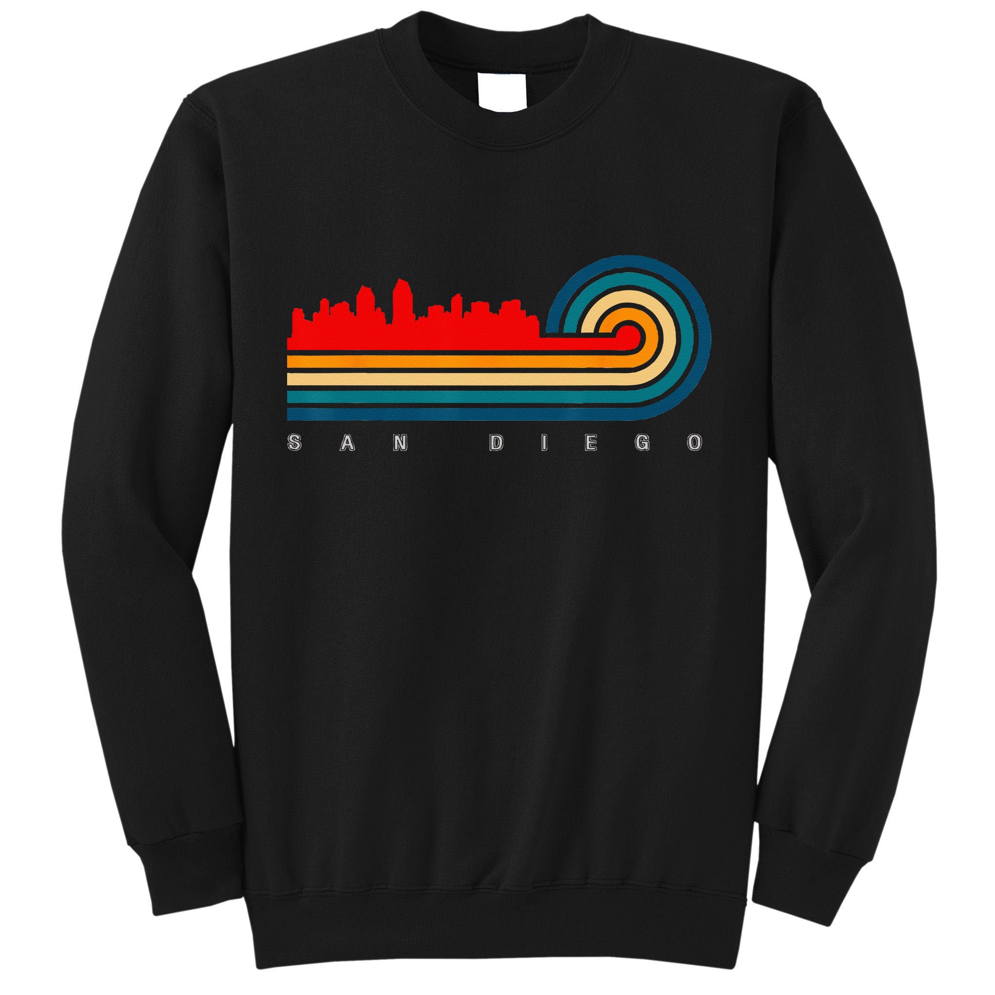 City of San Diego California Tall Sweatshirt