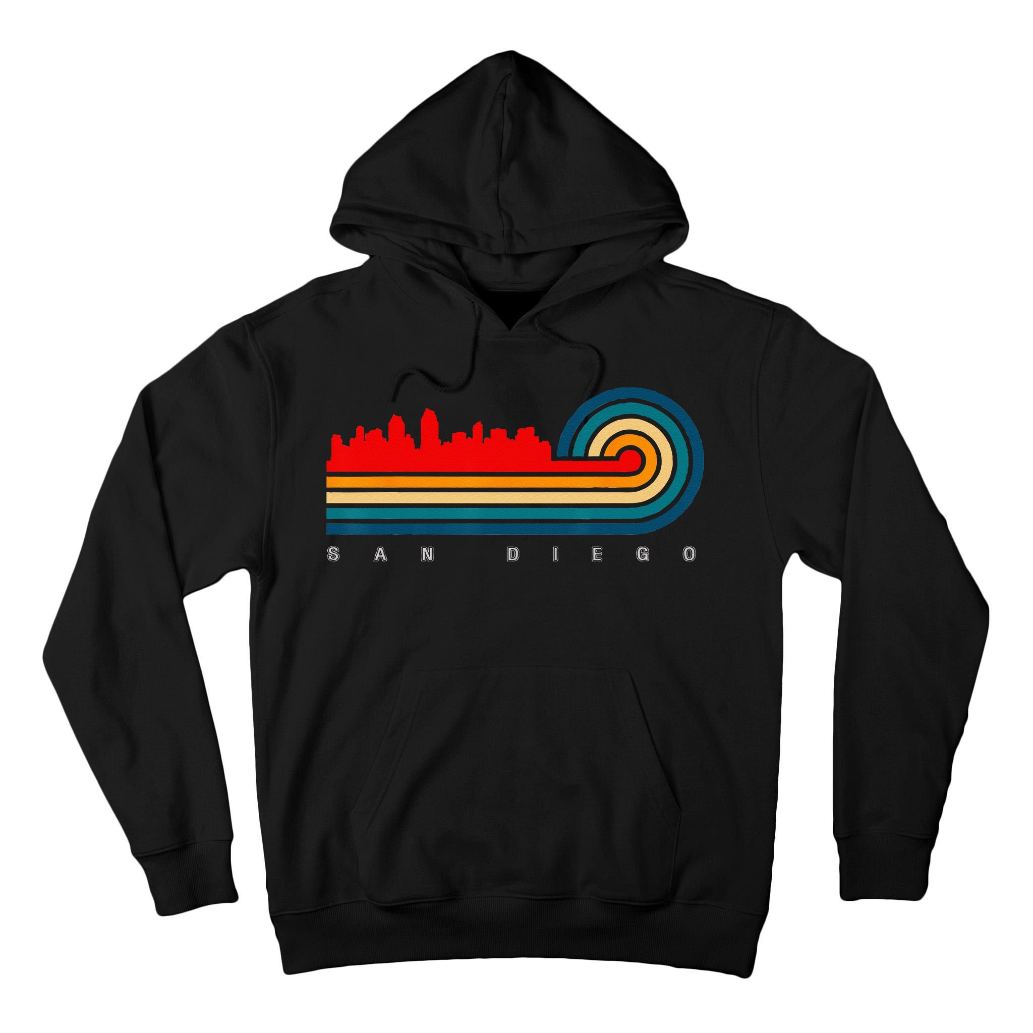City of San Diego California Tall Hoodie