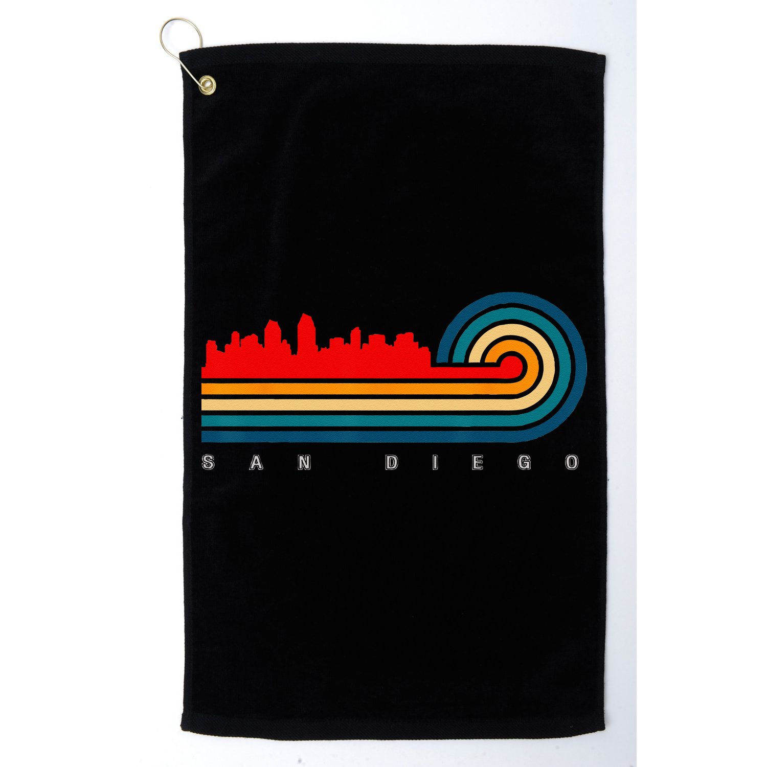City of San Diego California Golf Towel