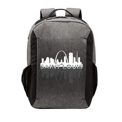 City of St Louis Missouri Skyline Art Gateway Arch Graphic Vector Backpack