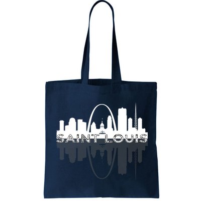 City of St Louis Missouri Skyline Art Gateway Arch Graphic Bag