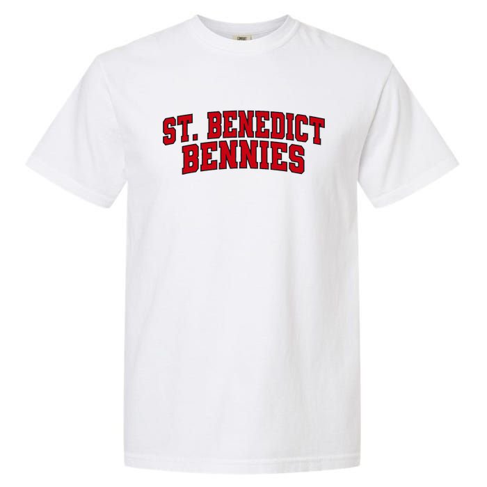 College Of Saint Benedict Bennies Garment-Dyed Heavyweight T-Shirt