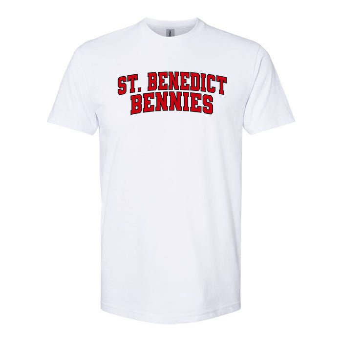 College Of Saint Benedict Bennies Softstyle CVC T-Shirt