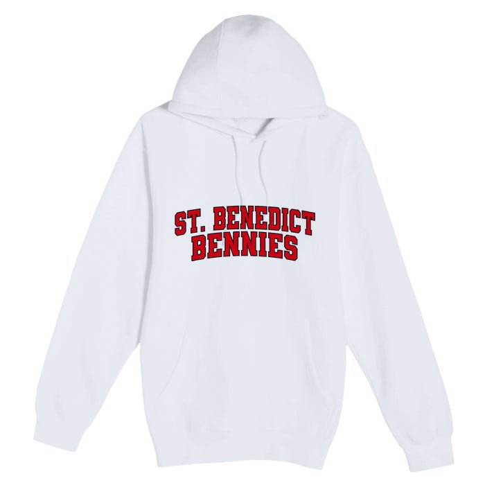 College Of Saint Benedict Bennies Premium Pullover Hoodie