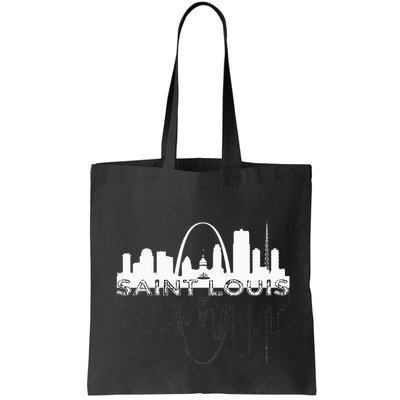 City Of St Louis Missouri Skyline Art Gateway Arch Bag