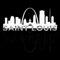 City Of St Louis Missouri Skyline Art Gateway Arch Kids Sweatshirt