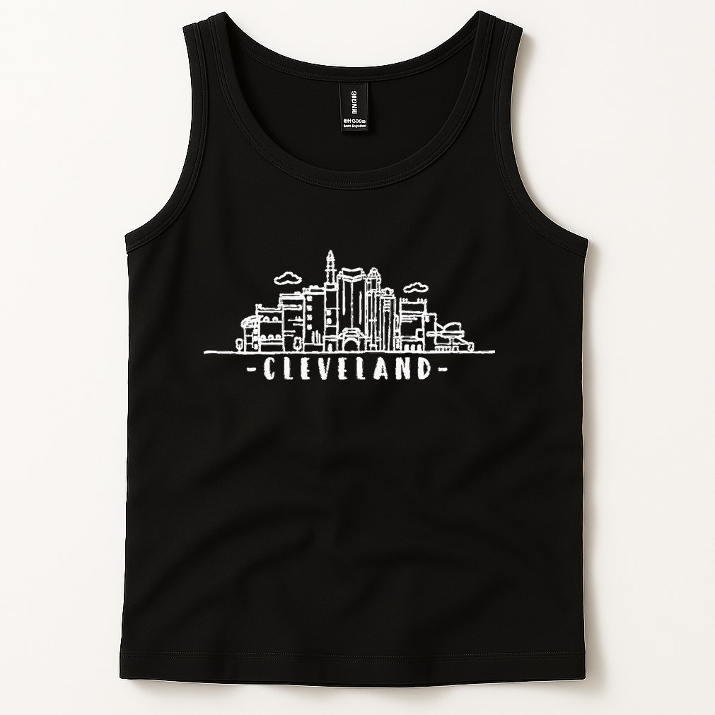 Cleveland Ohio Skyline Tank Top