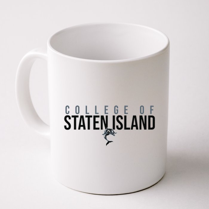 College of Staten Island Dolphins Stacked Coffee Mug