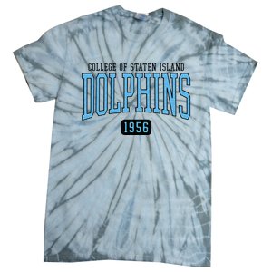 College Of Staten Island Dolphins Est Date Tie-Dye T-Shirt