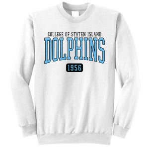 College Of Staten Island Dolphins Est Date Sweatshirt