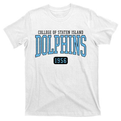 College Of Staten Island Dolphins Est Date T-Shirt