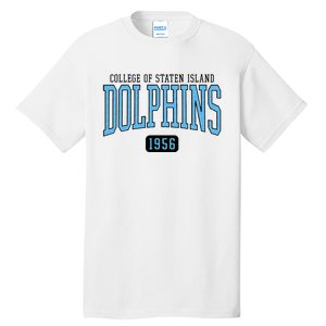 College Of Staten Island Dolphins Est Date Tall T-Shirt