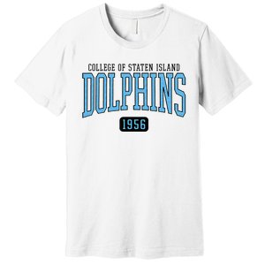 College Of Staten Island Dolphins Est Date Premium T-Shirt