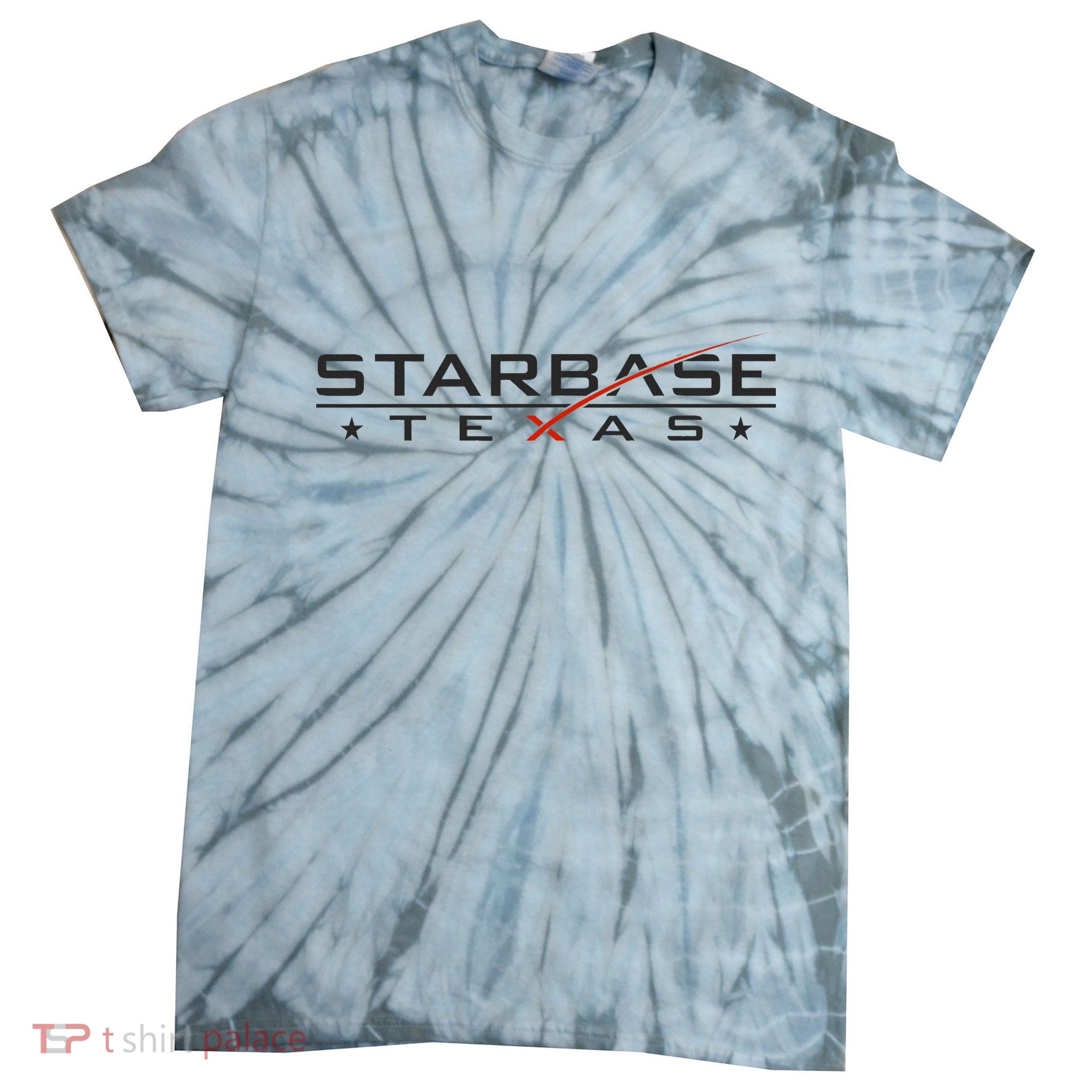 City Of Starbase Cameron County Texas Boca Chica Starship Tie-Dye T-Shirt