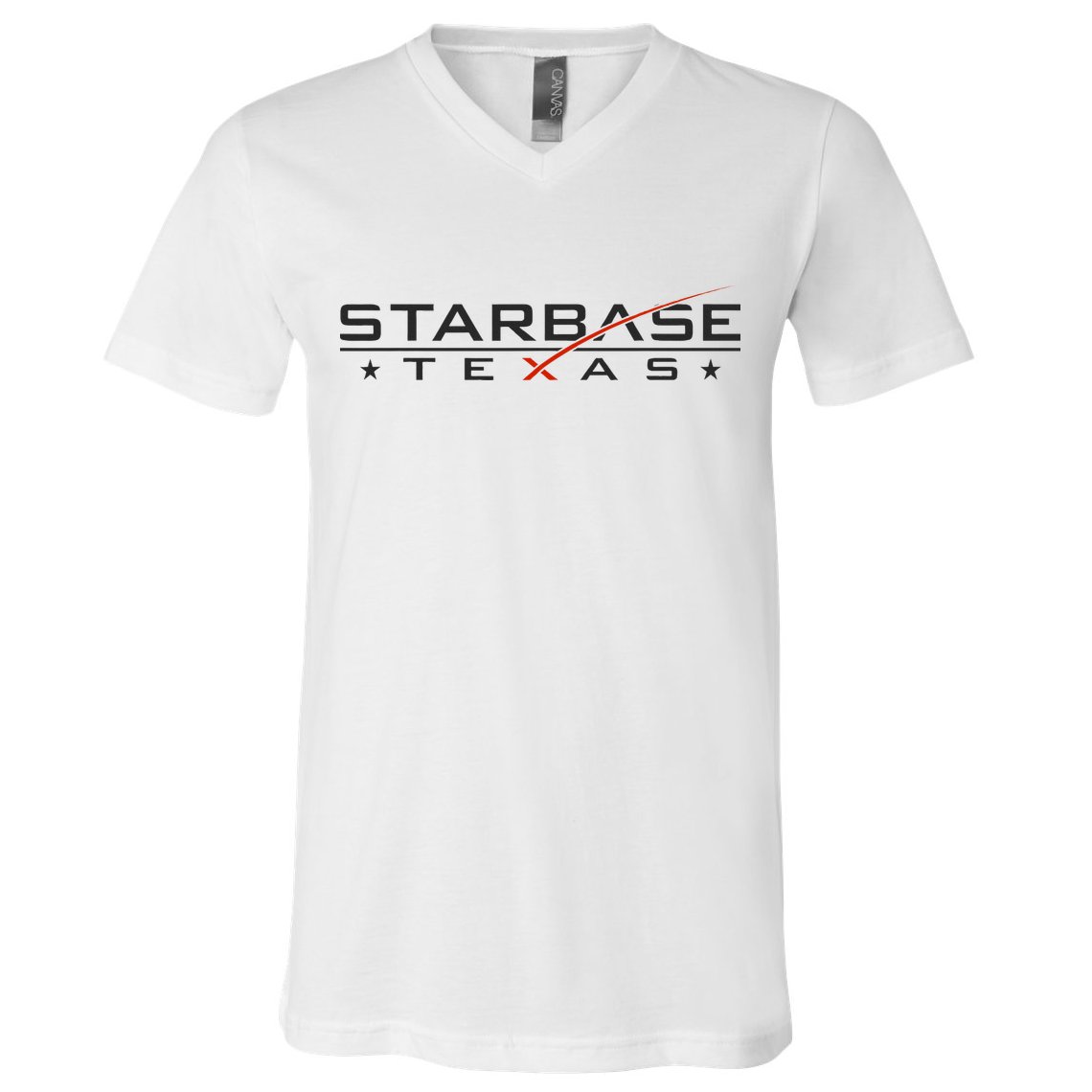 City Of Starbase Cameron County Texas Boca Chica Starship V-Neck T-Shirt