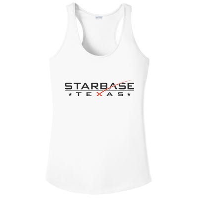City Of Starbase Cameron County Texas Boca Chica Starship Ladies PosiCharge Competitor Racerback Tank