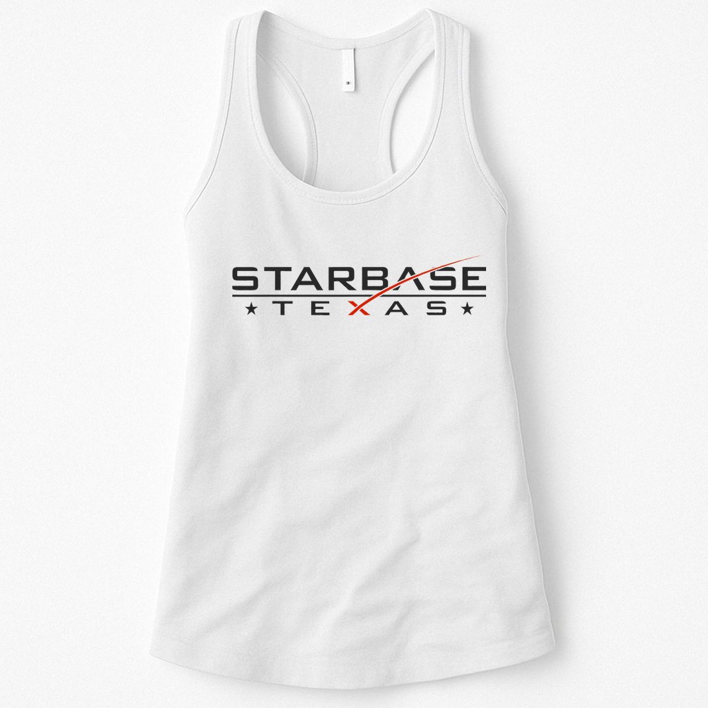 City Of Starbase Cameron County Texas Boca Chica Starship Womens Tank Top