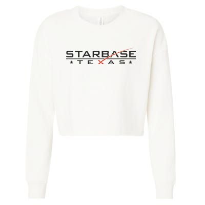 City Of Starbase Cameron County Texas Boca Chica Starship Cropped Pullover Crew