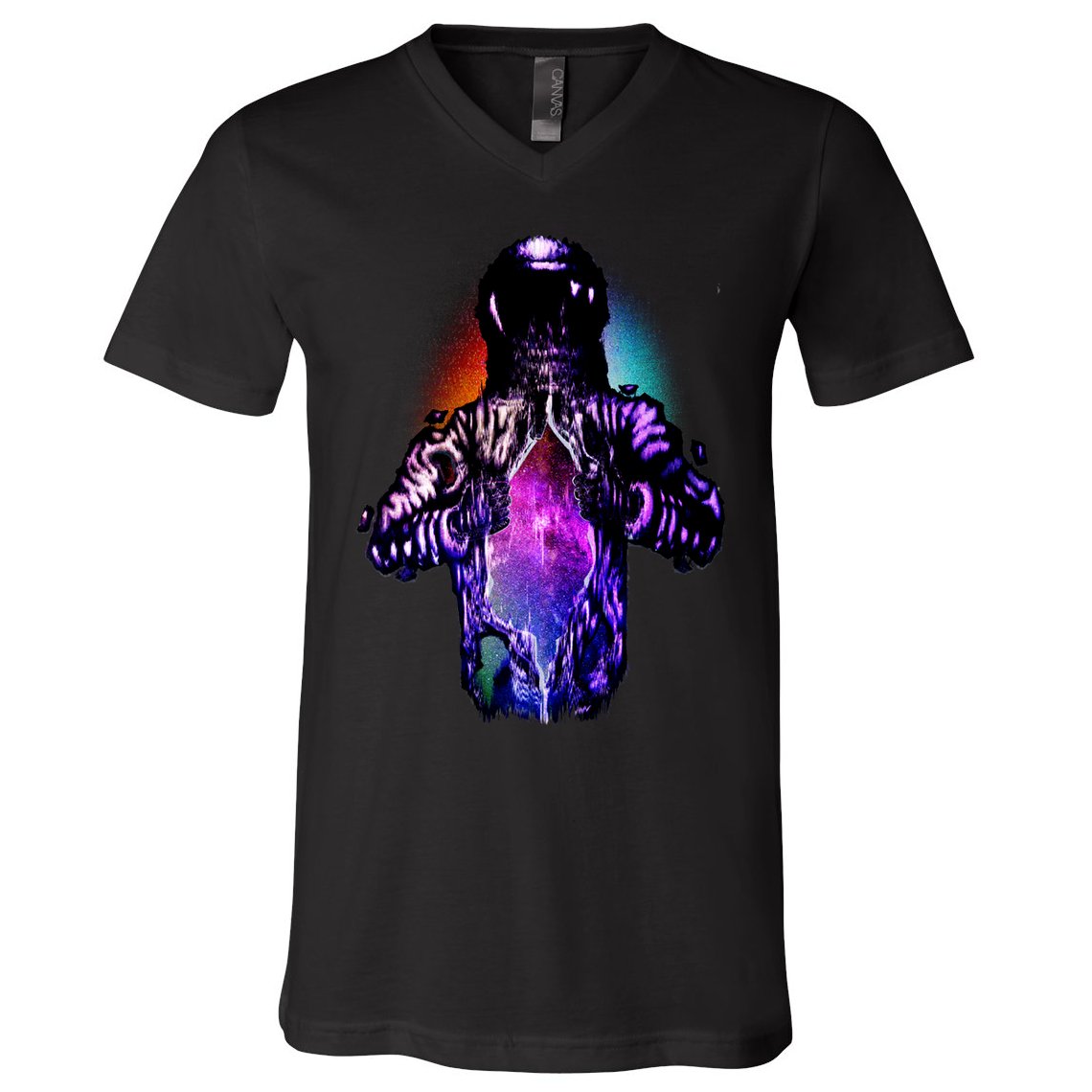 Cosmic Astronaut V-Neck T-Shirt