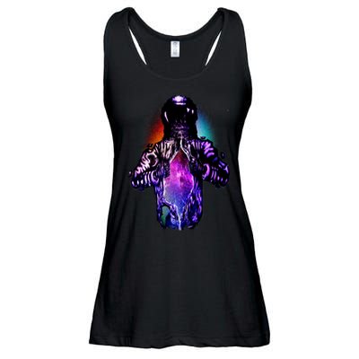 Cosmic Astronaut Ladies Essential Flowy Tank