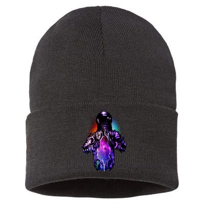 Cosmic Astronaut Sustainable Knit Beanie