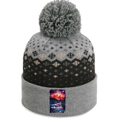 Cosmic Fantasy Unicorns In Another World The Baniff Cuffed Pom Beanie