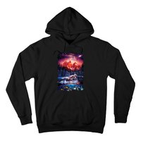 Cosmic Fantasy Unicorns In Another World Hoodie