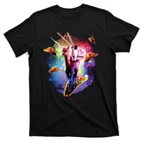 Cosmic Laser Cat Riding Alpacacorn Shooting Tacos T-Shirt