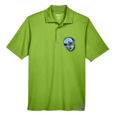 Cosmic Wolf  Men's Origin Performance Pique Polo