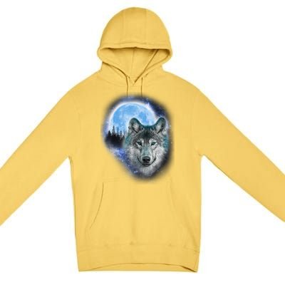 Cosmic Wolf  Premium Pullover Hoodie