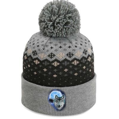 Cosmic Wolf  The Baniff Cuffed Pom Beanie