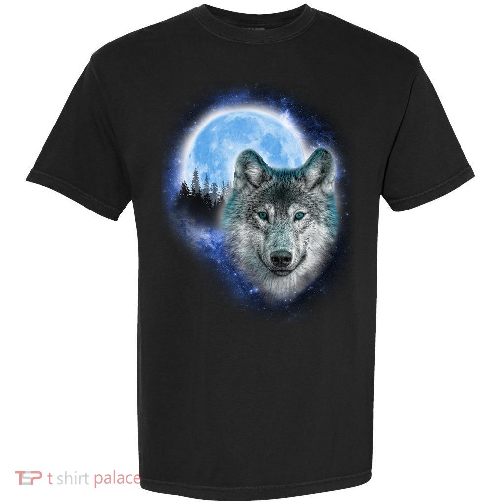 Cosmic Wolf  Garment-Dyed Heavyweight T-Shirt