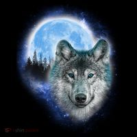 Cosmic Wolf  T-Shirt