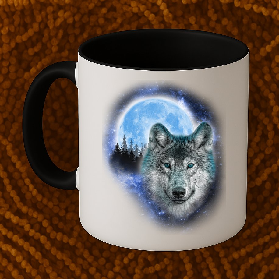 Cosmic Wolf  Mug