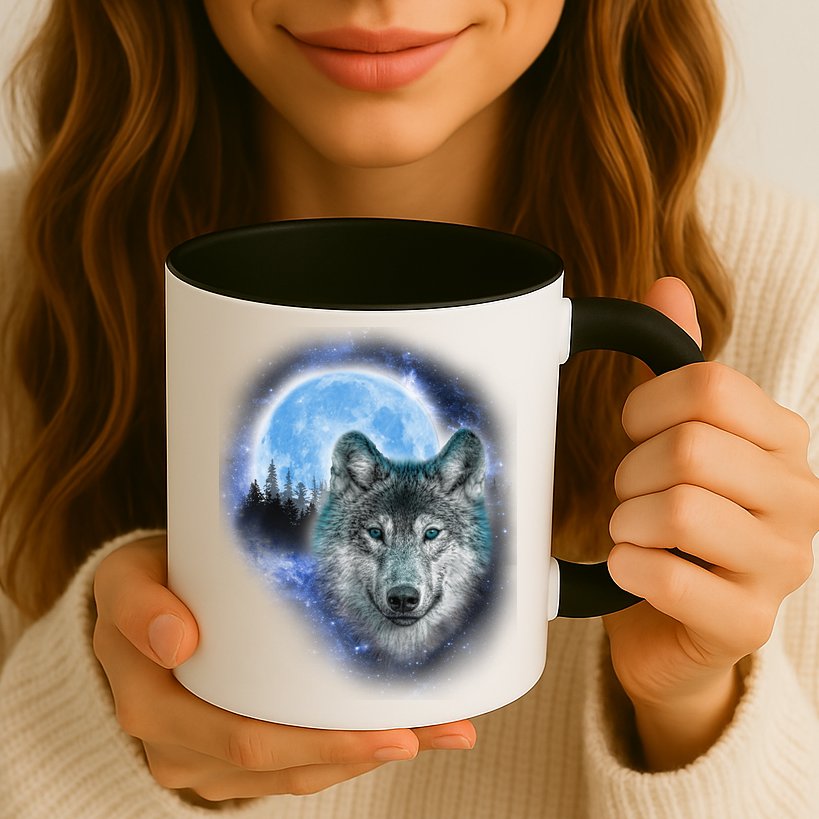 Cosmic Wolf  Mug