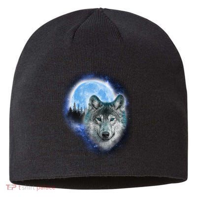 Cosmic Wolf  Sustainable Beanie