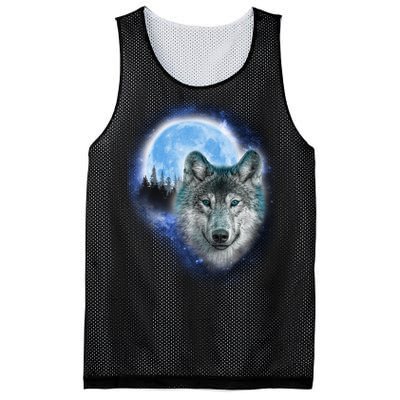 Cosmic Wolf  Mesh Reversible Basketball Jersey Tank