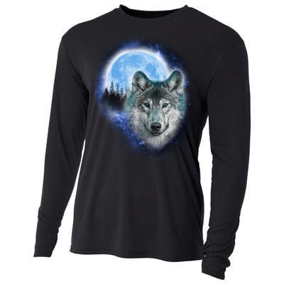 Cosmic Wolf  Cooling Performance Long Sleeve Crew