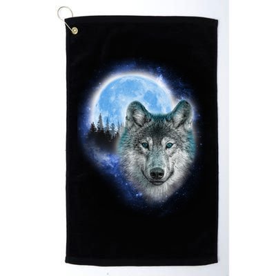 Cosmic Wolf  Golf Towel