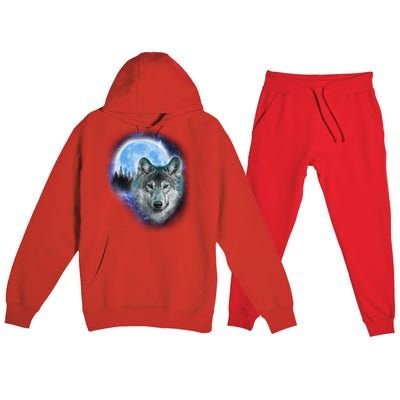 Cosmic Wolf  Premium Hooded Sweatsuit Set