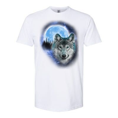 Cosmic Wolf  Softstyle CVC T-Shirt